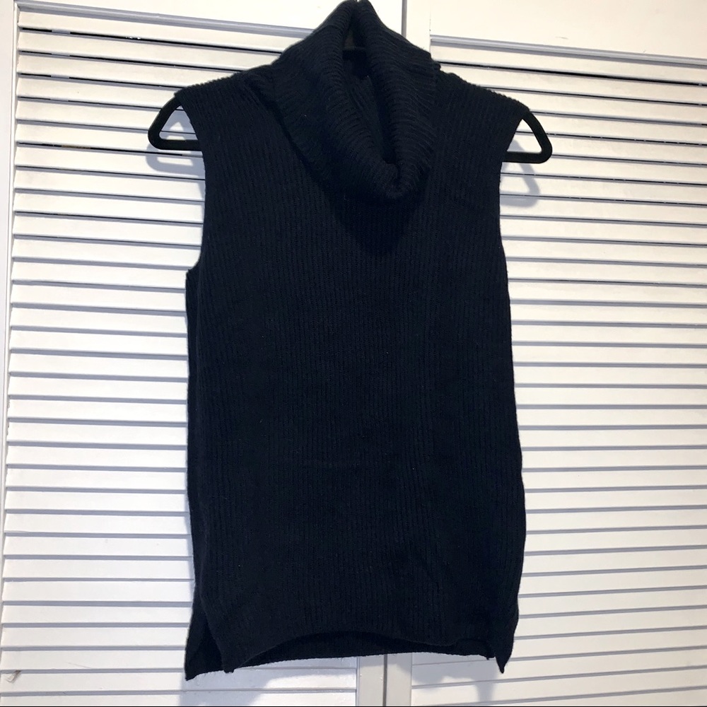 Sleeveless Cowl Neck Sweater